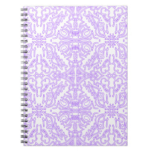 Mystic Nebula Flieder Notizblock