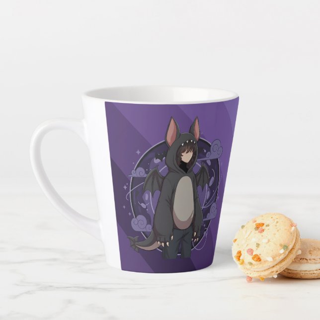 Mystic Night Bat Character Art Milchtasse (Beispiel)