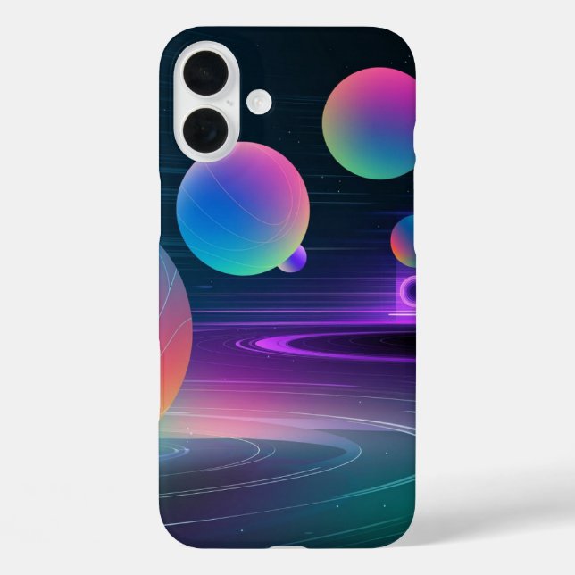 Mystic Night: Starry Sky iPhone Case (Rückseite)