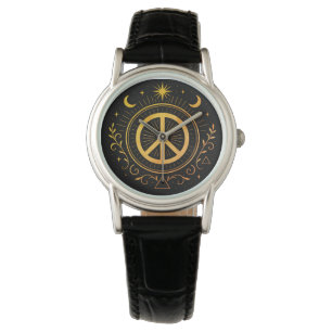 Mystic Peace Sign Armbanduhr