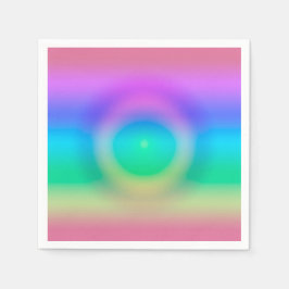 Mystic Rainbow Eye Ombre Serviette