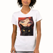 Mystic Red Illustrations-T-Shirt