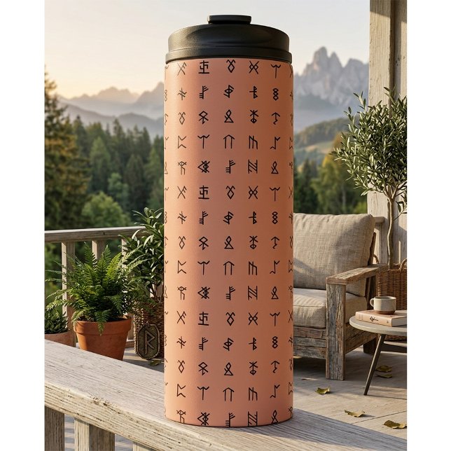 Mystic Runes Thermosbecher (Von Creator hochgeladen)