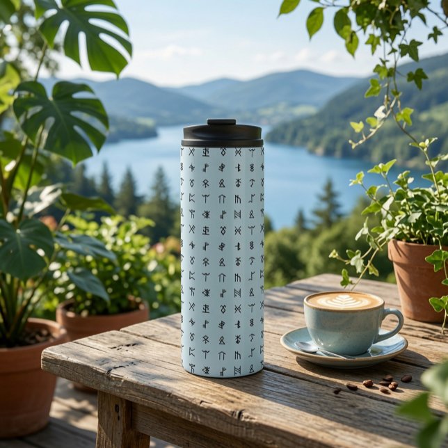 Mystic Runes Thermosbecher (Von Creator hochgeladen)