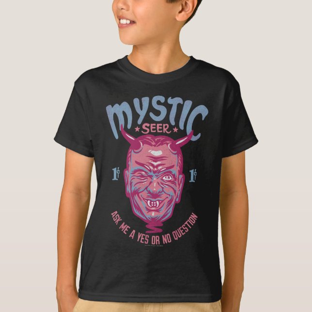 Mystic Seer Yes oder no Question Graphic T-Shirt (Vorderseite)