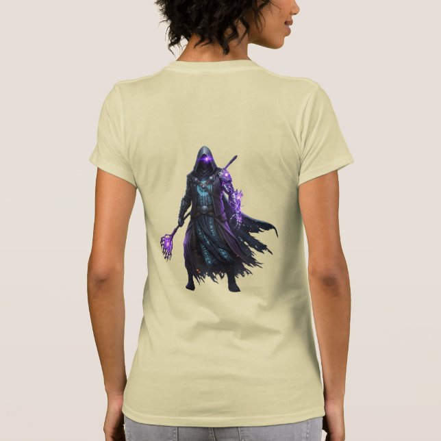 Mystic Shadow Weaver T-Shirt | Computermagier (Rückseite)