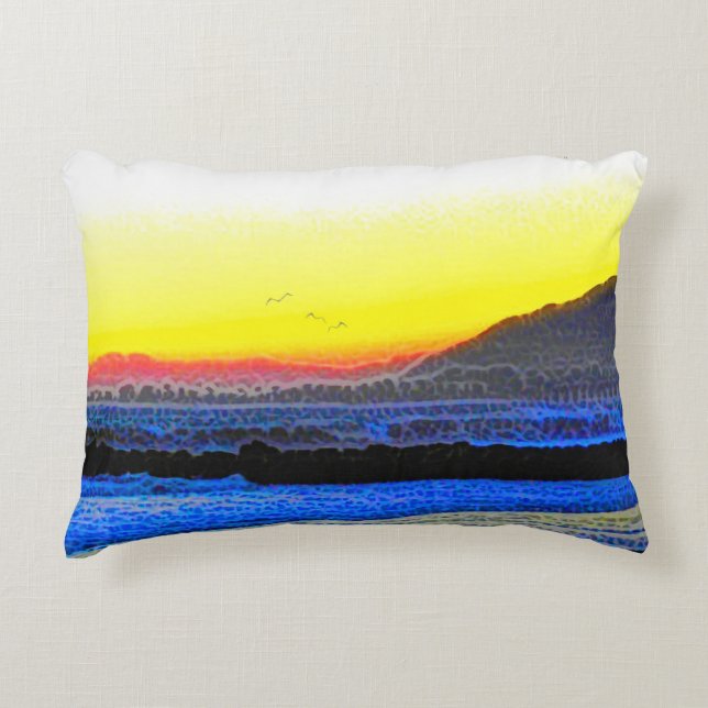 Mystic Sunset  Dekokissen (Vorderseite)