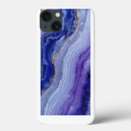 Mystic Tanzanite Faceted iPhone Case