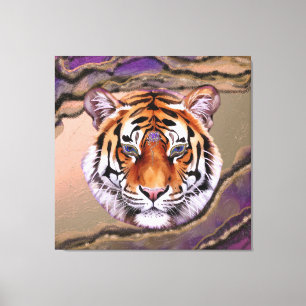 Mystic Tiger 2 Leinwanddruck