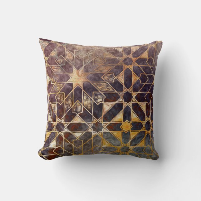 Mystic Tiles I Kissen (Vorderseite)