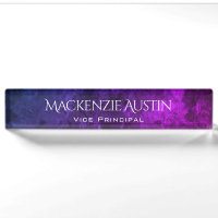 Mystic-Topaz-Desk | Blue Pink Lila Ombre Chic
