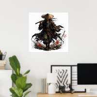 Mystic Wandering Ronin Tasse | Samurai-Krieger in