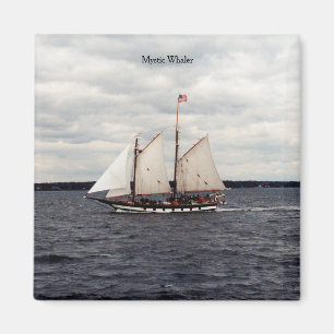 Mystic Whaler Magnet