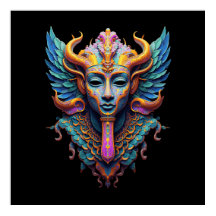 Mystic Winged Deity