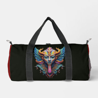 Mystic Winged Diety Duffle Bag