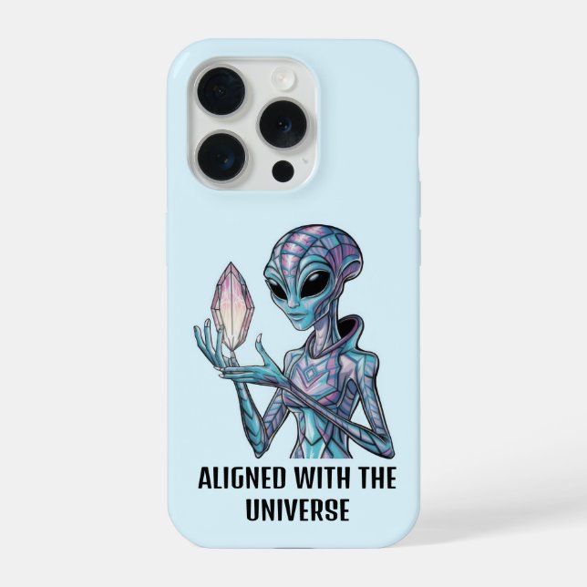 Mystical Alien Phone Case iPhone 15 Pro Hülle (Rückseite)