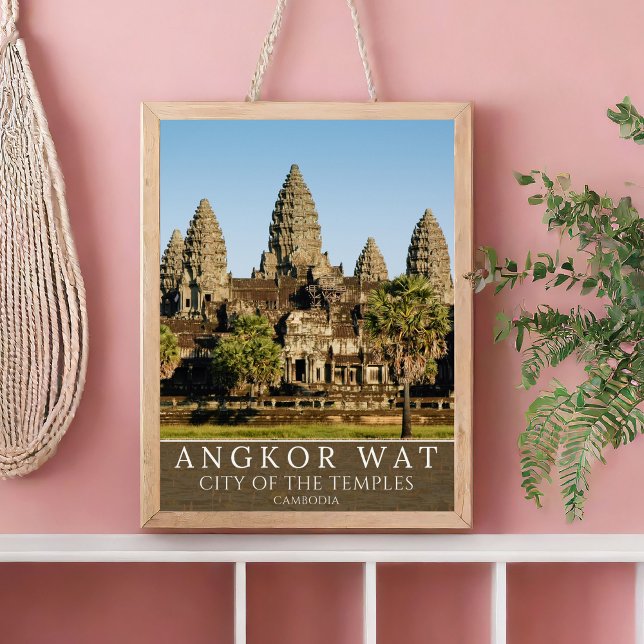 Mystical Angkor Temples – Cambodia Poster (Von Creator hochgeladen)