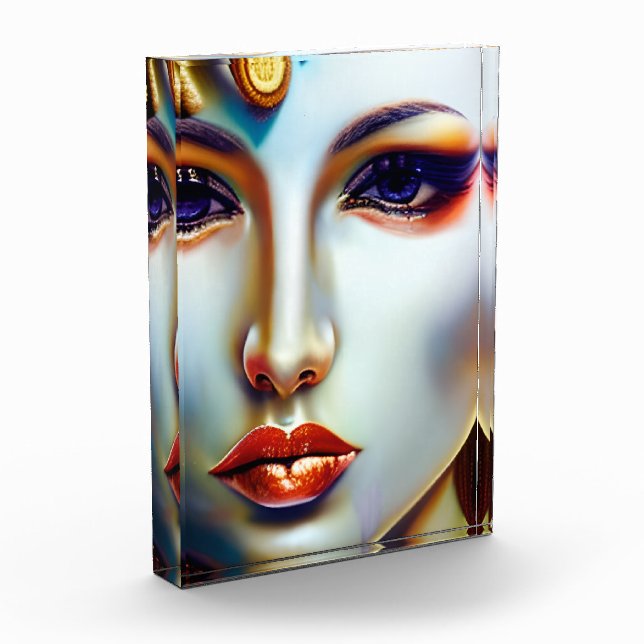 Mystical Beauty Golden Queen Fotoblock (Links)