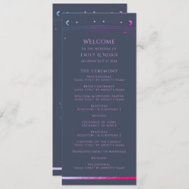 Mystical Blue Lila Sun Moon Astronomie Space Programm