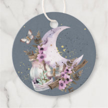 Mystical Boho Lavender Anemone Moon
