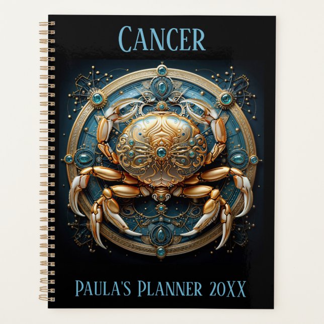 Mystical Cancer Zodiac Artwork  (Devant)