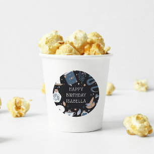 Mystical Crystal Fortune Teller Birthday Party Runder Aufkleber