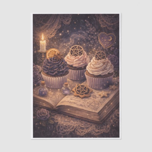 Mystical Desserts  Seidenpapier (Vorderseite)