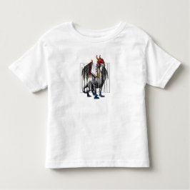 Mystical Dragon Fantasy Creature Design Kleinkind T-shirt