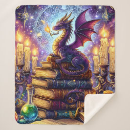 Mystical Dragon Wizard Books Sherpadecke