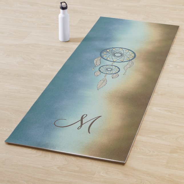 Mystical Dream Catcher Monogram Yogmata Yogamatte (Beispiel)