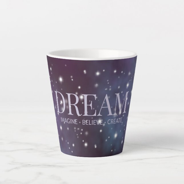 Mystical Dream Dusty Violet Milchtasse (Vorderseite)