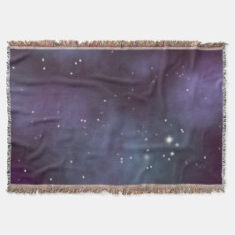 Mystical Dusty Violet Galaxy Decke