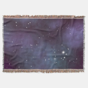 Mystical Dusty Violet Galaxy Decke