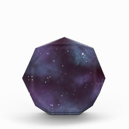 Mystical Dusty Violet Galaxy Fotoblock