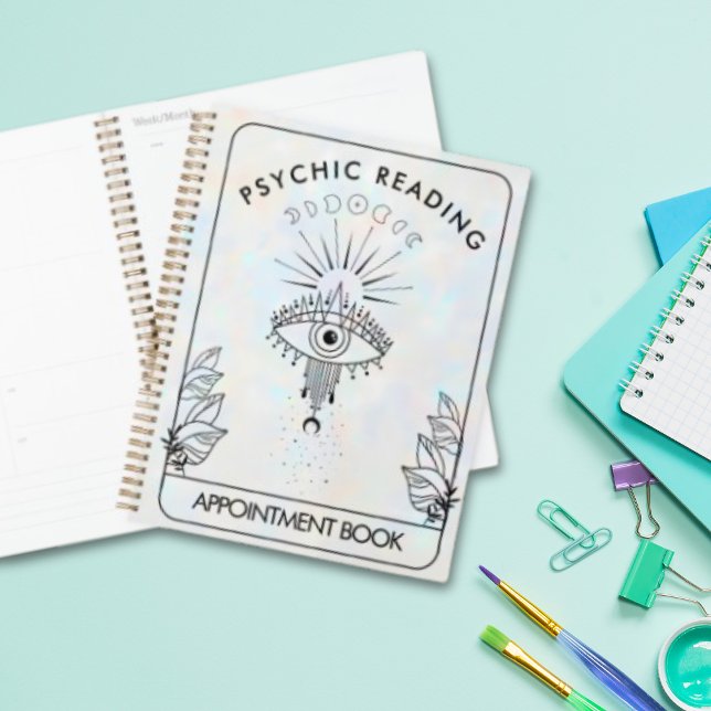 Mystical Evil Eye Celestial Tarot Holographic Planer (Mystical Evil Eye Celestial Tarot Holographic Planner)