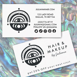 Mystical Eye Moons Rainbow Magische Boho Icons Rabattkarte