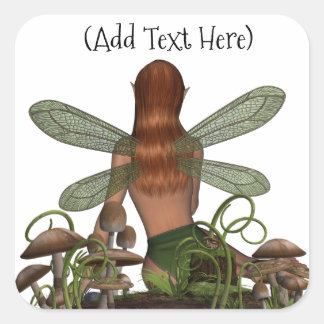 Mystical Fairy Perosnalized Aufkleber