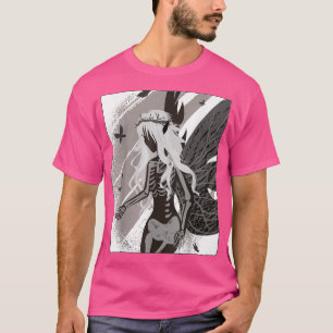 Mystical Fantasy Death Goth Skeleton Fairy Aesthet T-Shirt