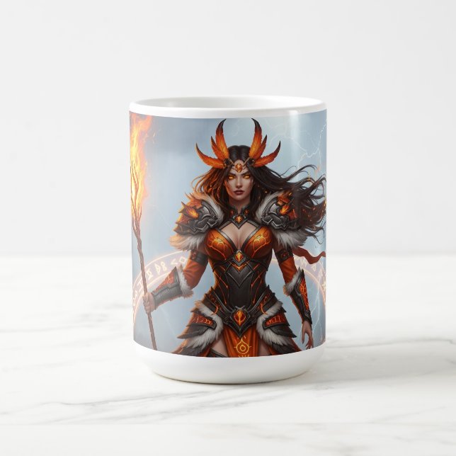Mystical Fire Shaman Mug Kaffeetasse (Mittel)