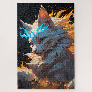 Mystical Flame Cat Familiar