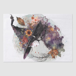 Mystical Floral Hexe Seidenpapier