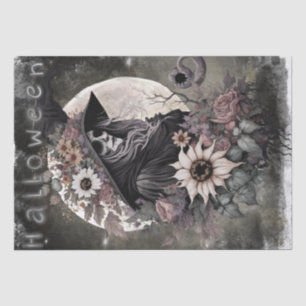 Mystical Floral Hexe Seidenpapier