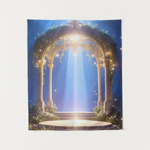 Mystical Forest Archway Tapestry Wandteppich