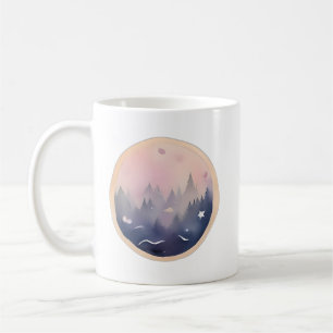 Mystical Forest Twilight Kaffeetasse