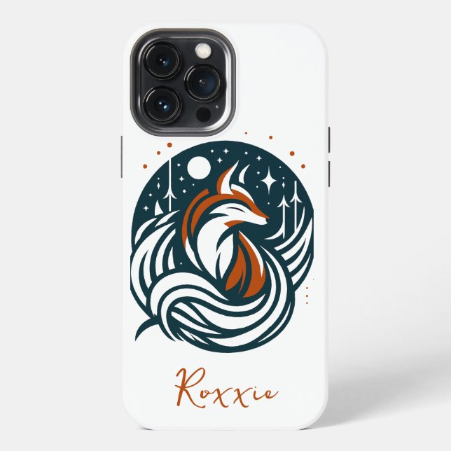 Mystical Fox iPhone Case 13 Pro Max Hülle (Rückseite)