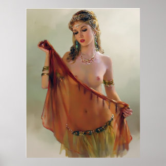 Mystical Goddess Poster