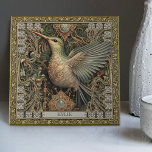 Mystical Hummingbird Tribal Jewel Tribute Fliese<br><div class="desc">Treten Sie ein in ein Reich, in dem sich physische und spirituelle Konvergieren mit unserem sorgfältig gestalteten 'Mystische Hummingbird Stammestall Jewel Keramik Tile'. Inspiriert durch eine Kombination von einzigartigen Kunststilen - Stammesästhetiken, Glückscore-Optimismus, Teppichpunk-Rebellion und symmetrischer Harmonie, schwingt diese Kachel mit einer reichen visuellen Erzählung. Das Kernmotiv besteht aus einem Kolibri,...</div>