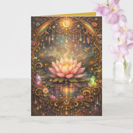 Mystical Lotus Magickal Night Karte