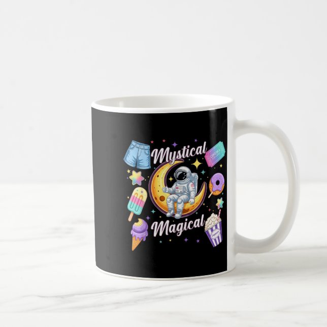 Mystical Magical Retro Aesthetic Space Men Women K Kaffeetasse (Rechts)