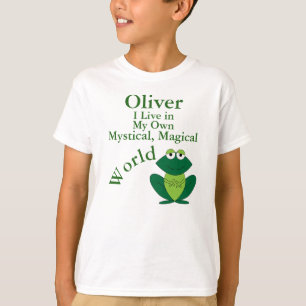 Mystical Magical World T-shirt Garçon Grenouille v